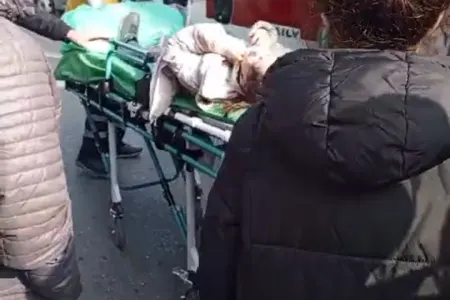 Bakıda məktəblini maşın vurdu - Dəhşətli GÖRÜNTÜLƏR