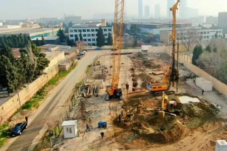 Bakıda yeni yolun inşasına start verildi