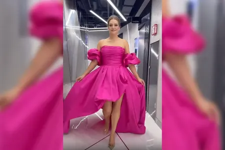 Aktrisa - Barbi obrazını canlandırdı