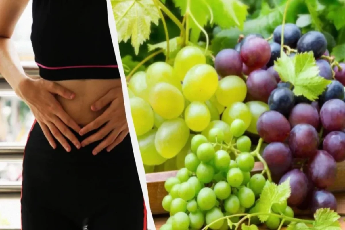 Üzümün arıqlamağa - TƏSİRİ