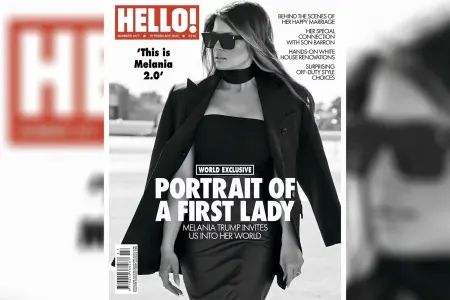 Melaniya Tramp dekolteli libasda poza verdi - FOTO