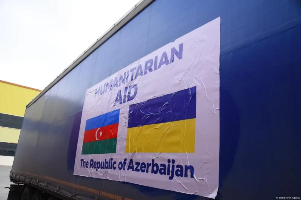 Azərbaycandan Ukraynaya növbəti humanitar yardım göndərildi