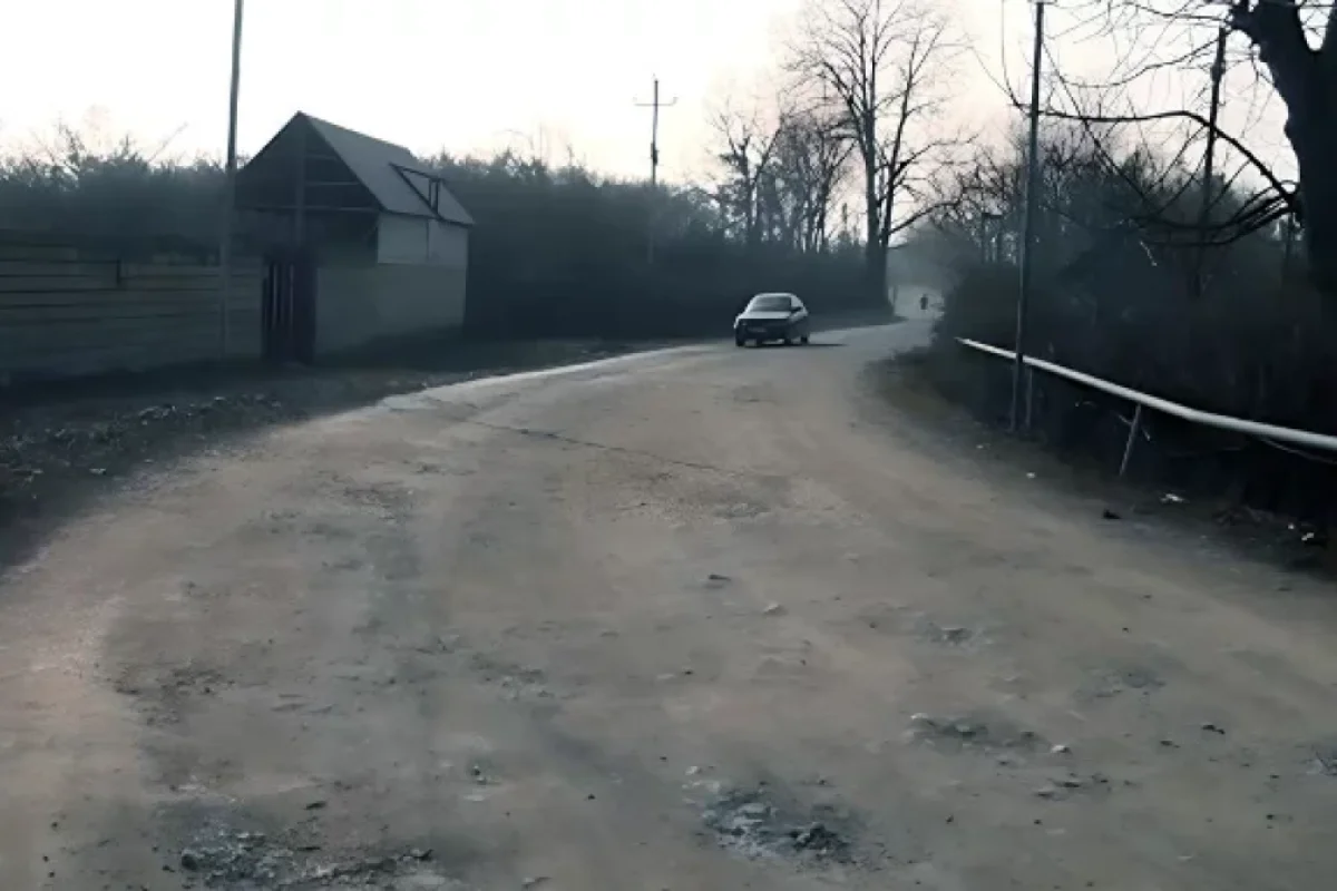 Oğuz sakinlərinin gününü qara edən YOL PROBLEMİ - VİDEO