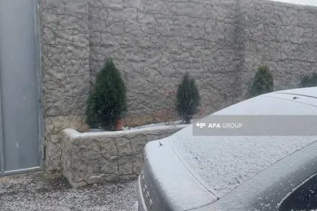 Rayonlarımız ağ örpəyə büründü - FOTOlar