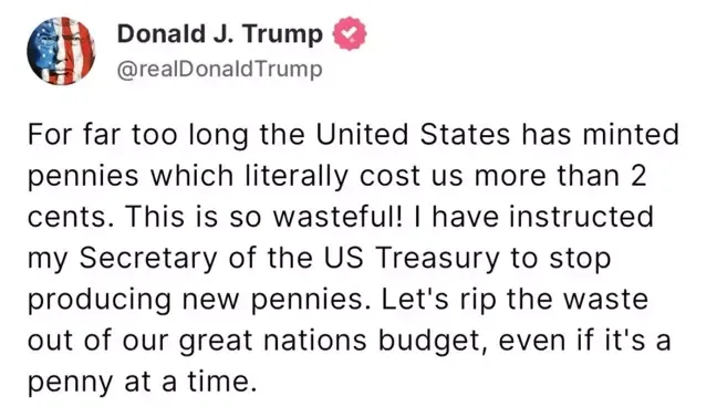 Tramp bu pulların istehsalını - DAYANDIRDI