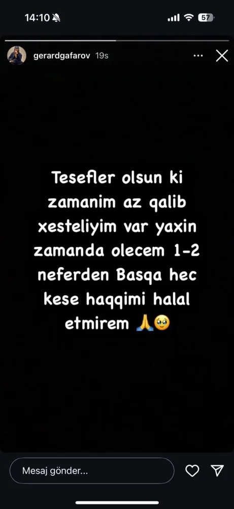 Rozanın oğulluğu ölüm ayağında - Sözləri hər kəsi üzdü