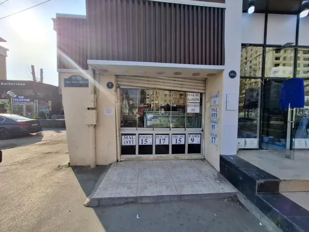 Bakıda ət satışı mağazasının fəaliyyəti dayandırıldı