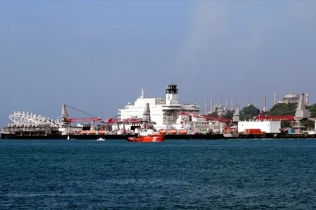 İstanbul boğazı bağlandı