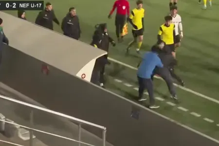 "Neftçi"nin məşqçisinin burnunu sındıranın - CƏZASI BİLİNDİ