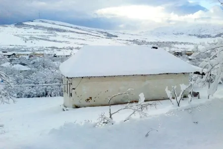 Bu ərazimizə 18 sm qar yağdı