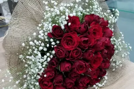 3 buket gül üçün görün - NƏ ETDİ?