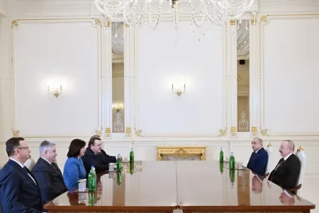 Prezident Natalya Koçanovanı qəbul etdi