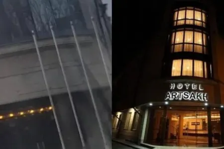 “Artsax” otelinin adı söküldü