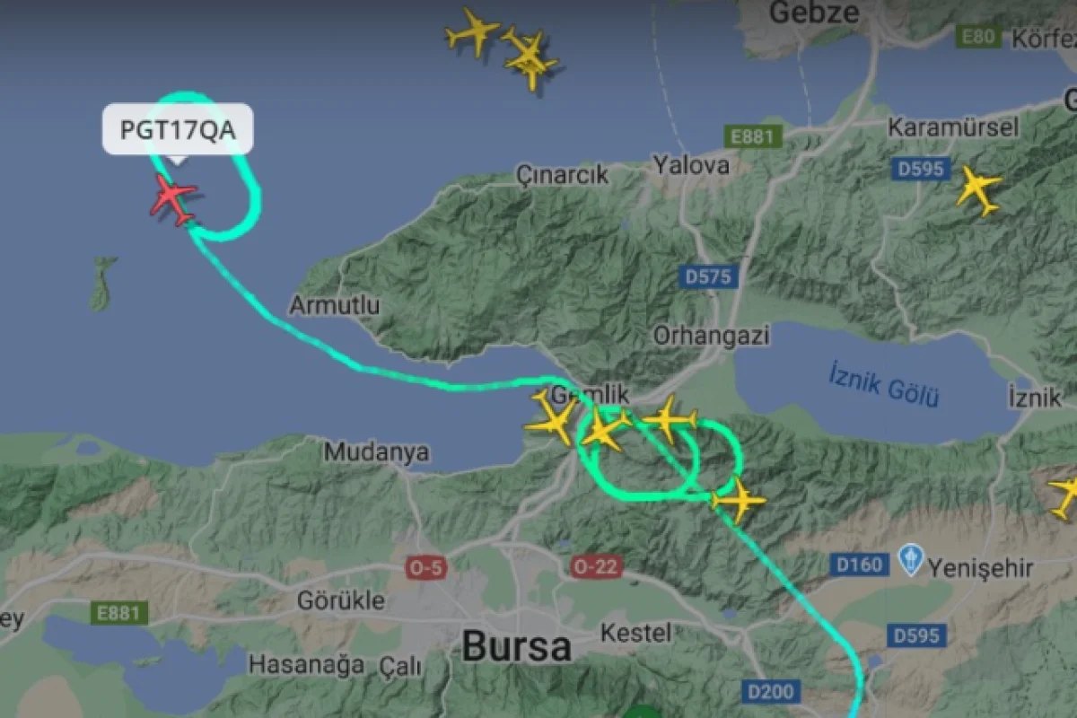 İstanbulda təyyarələr eniş edə - BİLMƏDİ - VİDEO