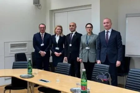 Azərbaycan rəsmiləri ATƏT PA-nın prezidenti ilə görüşdü