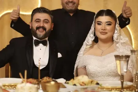 Aktyor Kənan Yusifovun toyu oldu - Fotolar