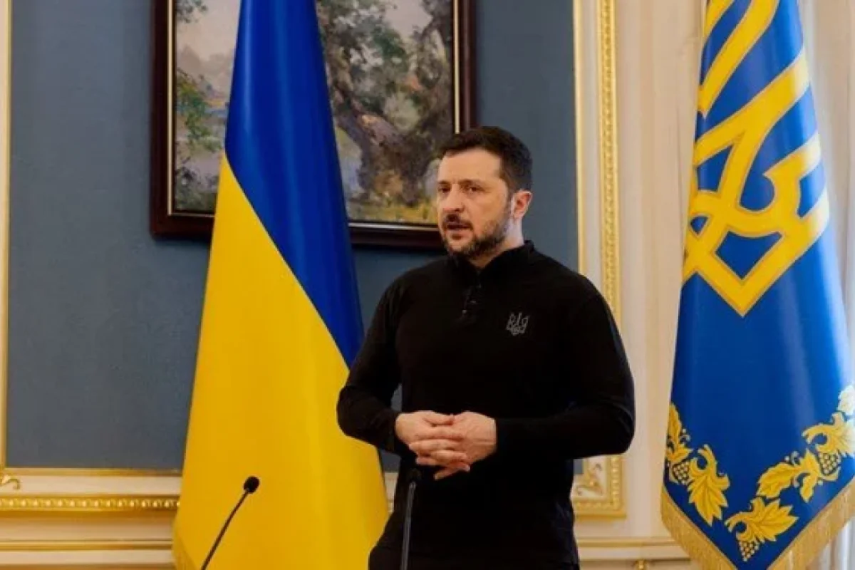 Zelenskidən mesaj: - "Üç illik müqavimət, üç illik qəhrəmanlıq"