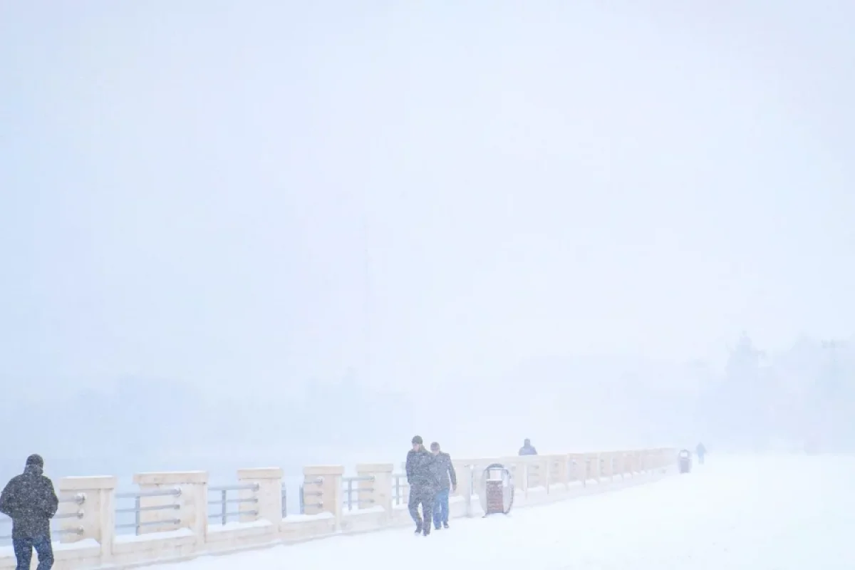 Qarlı havada 300-ə yaxın şəxs xəstəxanalıq oldu - RƏSMİ