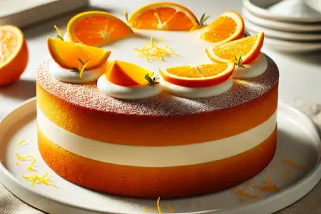Portağal tortu resepti - Qışda hazırlanacaq ideal desert