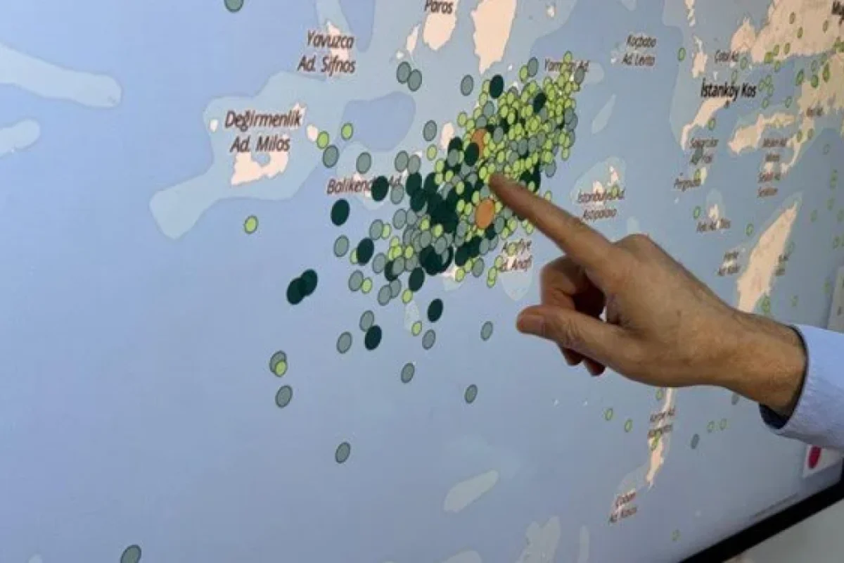 Egeydə seysmik aktivlik davam edir