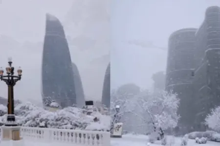 Sabah da qar yağacaq - Fevralın son gününün havası