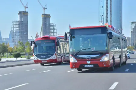 Bakıda bu marşrut xəttində avtobuslar - YENİLƏNƏCƏK