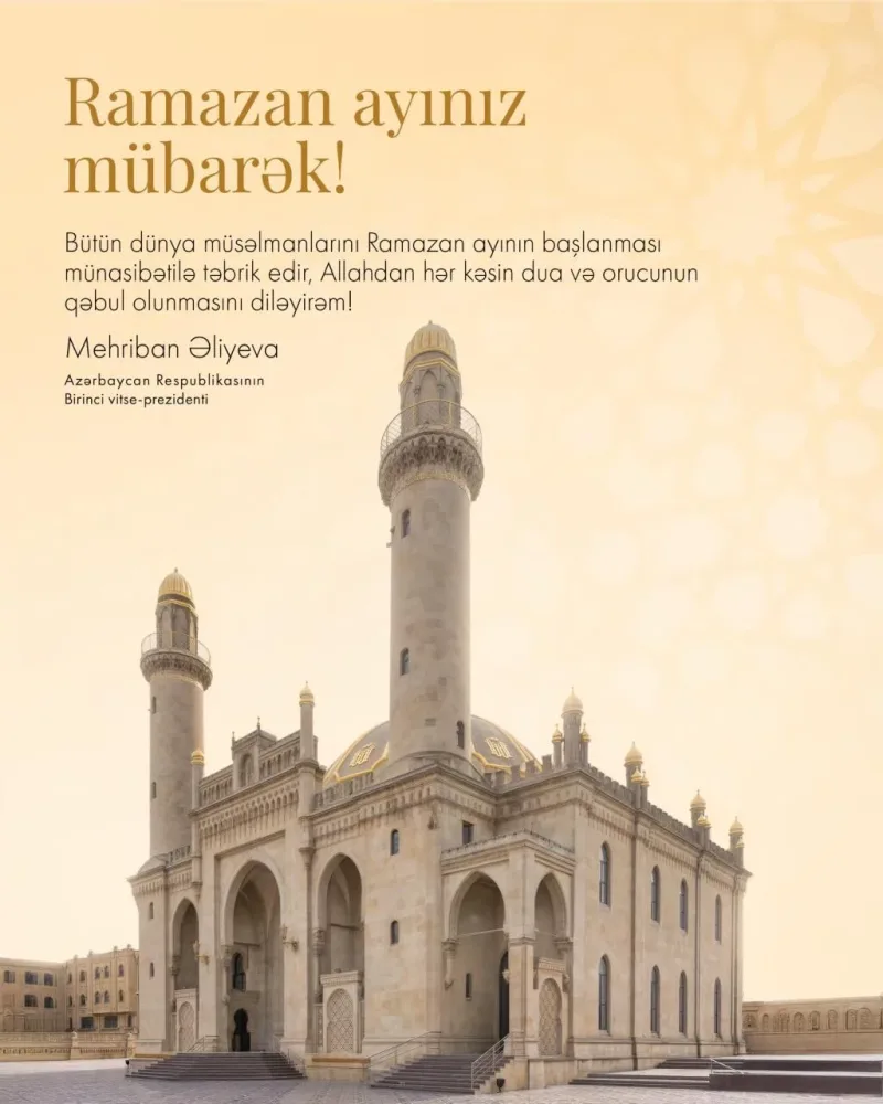 Mehriban Əliyeva paylaşım edib - FOTO