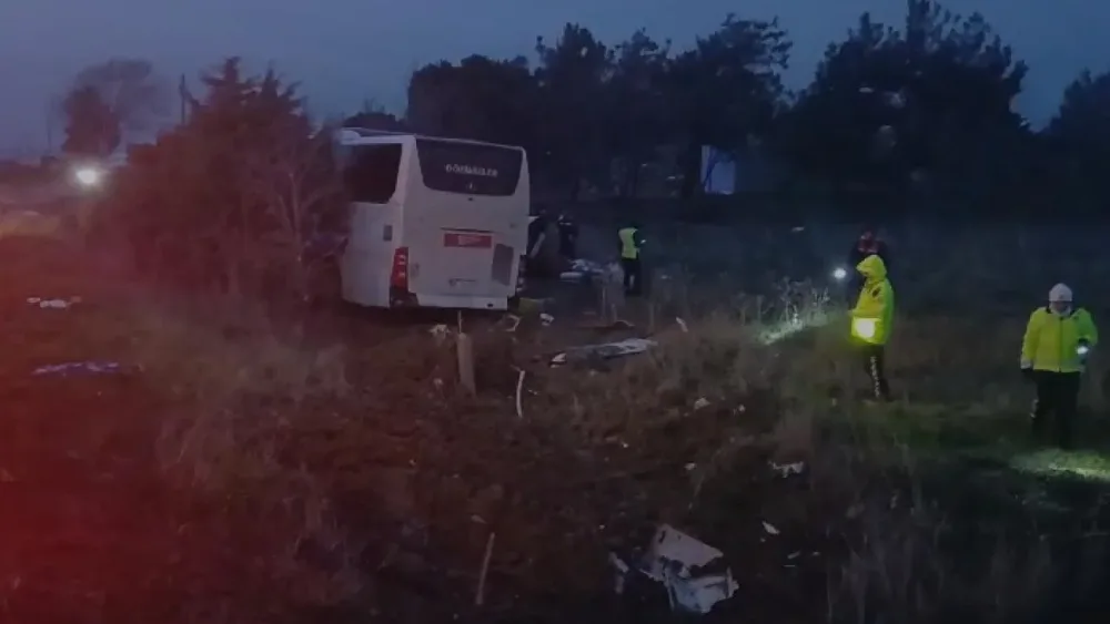 Türkiyədə sərnişin avtobusu aşdı: - Yaralılar var