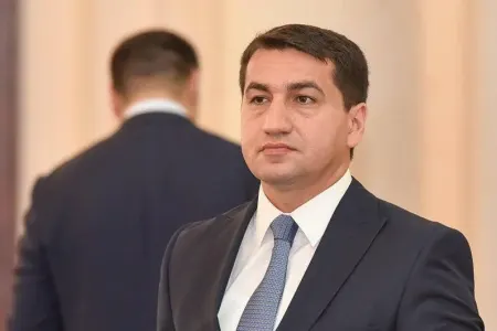Hikmət Hacıyev Ankaradan paylaşım etdi - FOTO