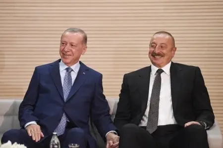 Ərdoğan və İlham Əliyev iftar süfrəsində