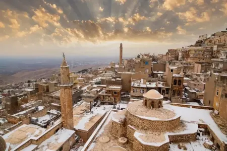 Turistlərin heyran qaldığı, tarixi özündə yaşadan Mardin - FOTOLAR
