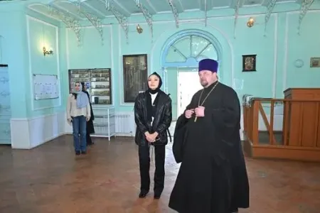 Mehriban Əliyeva Rus Pravoslav kilsəsində oldu - Foto