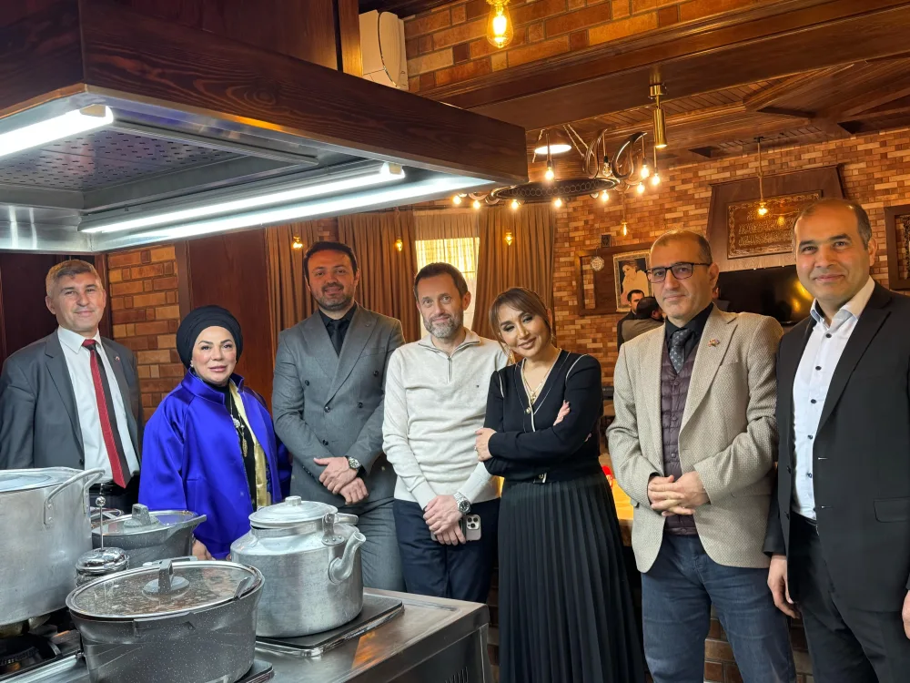 Qardaş ölkələrin nümayəndələri Elnarə Abdullayevanın iftar süfrəsində bir araya gəldi - FOTO