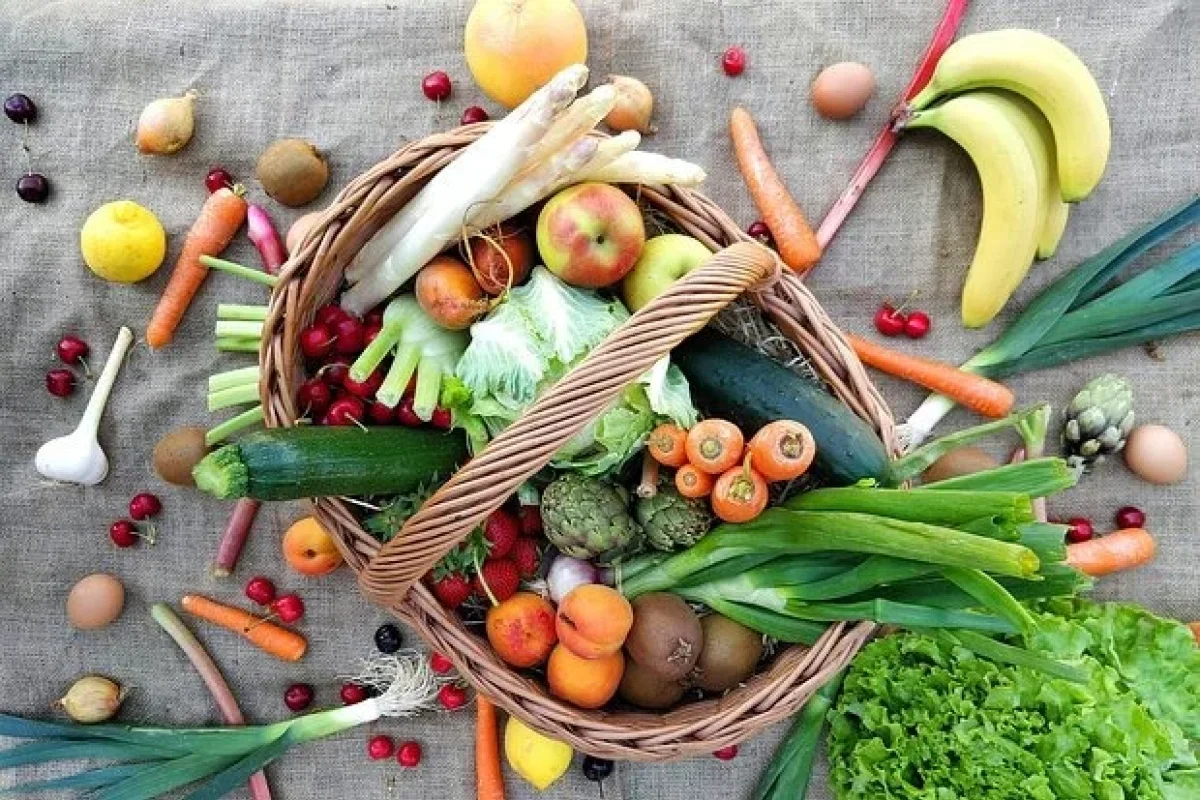 Yaz üçün ən sağlam - QİDALAR