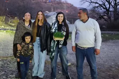 Leyla və Arzu Əliyevalar İsmayıllıda - Fotolar