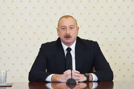 İlham Əliyev tədbirdə iştirak edir