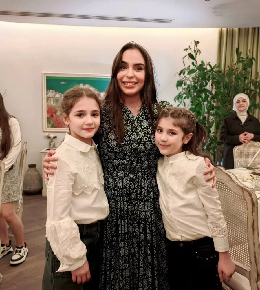 Leyla və Arzu Əliyevalar iftar məclisində - FOTOLAR