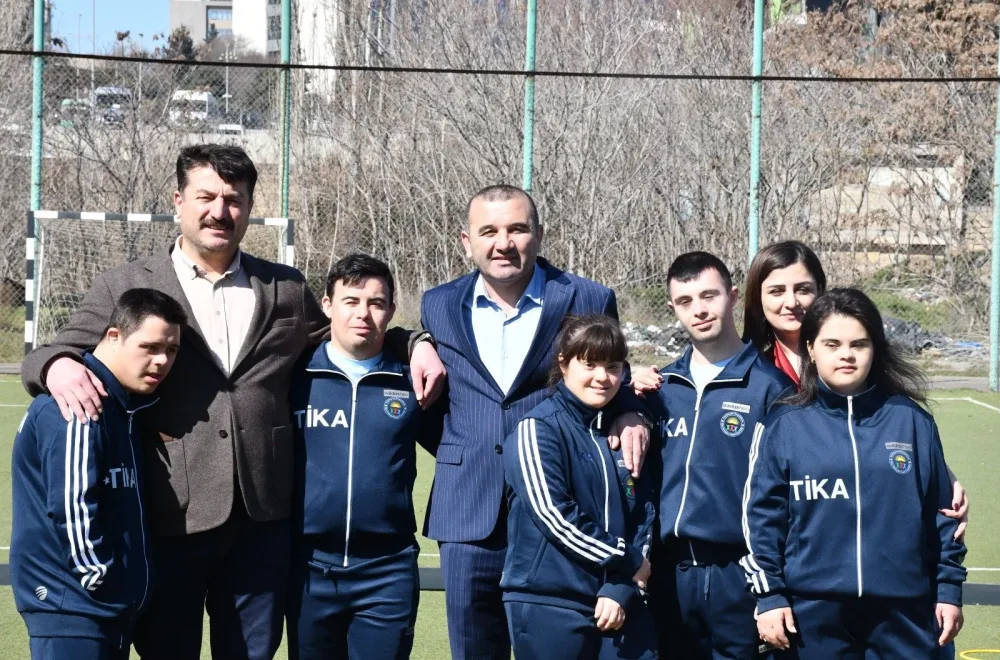 TİKA-dan Azərbaycandakı daun sindromlu idmançılara dəstək - FOTOLAR