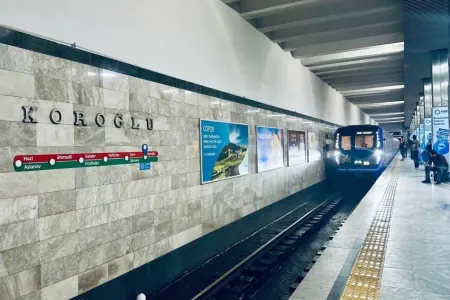 "Koroğlu" stansiyasında sərnişin sıxlığı yarandı - VİDEO