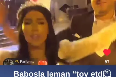 Baboşla Ləman "TOY ETDİ" - VİDEO