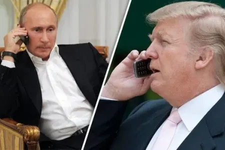 Tramp və Putin 1,5 saatdır danışıq aparır