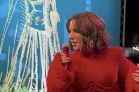 Xalq artisti Tünzalə Ağayeva Xankəndində - VİDEO