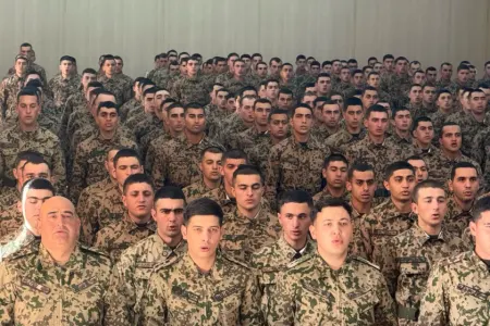 Hərbi Prokurorluq işçiləri bayram ilə əlaqədar hərbi hissələrdə olublar
