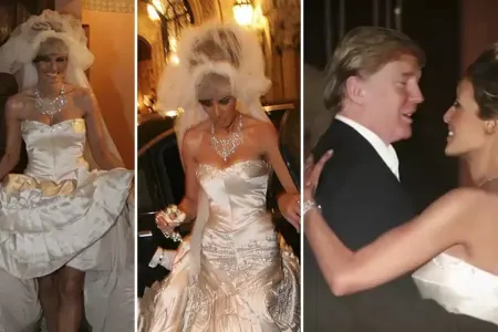 Melaniya Trampın gəlinliyi 45 min dollara satışa çıxarıldı