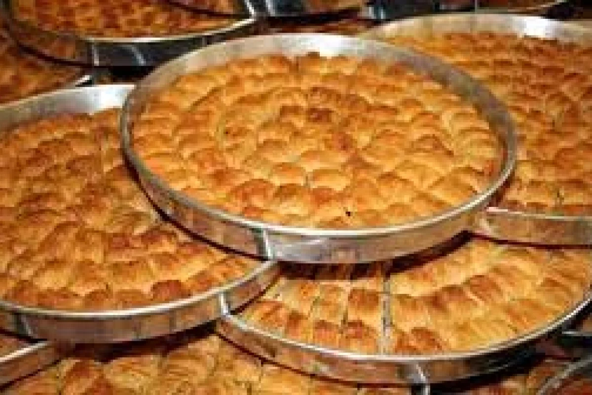 Paxlava lüks halına gəldi, - parça-parça satılır