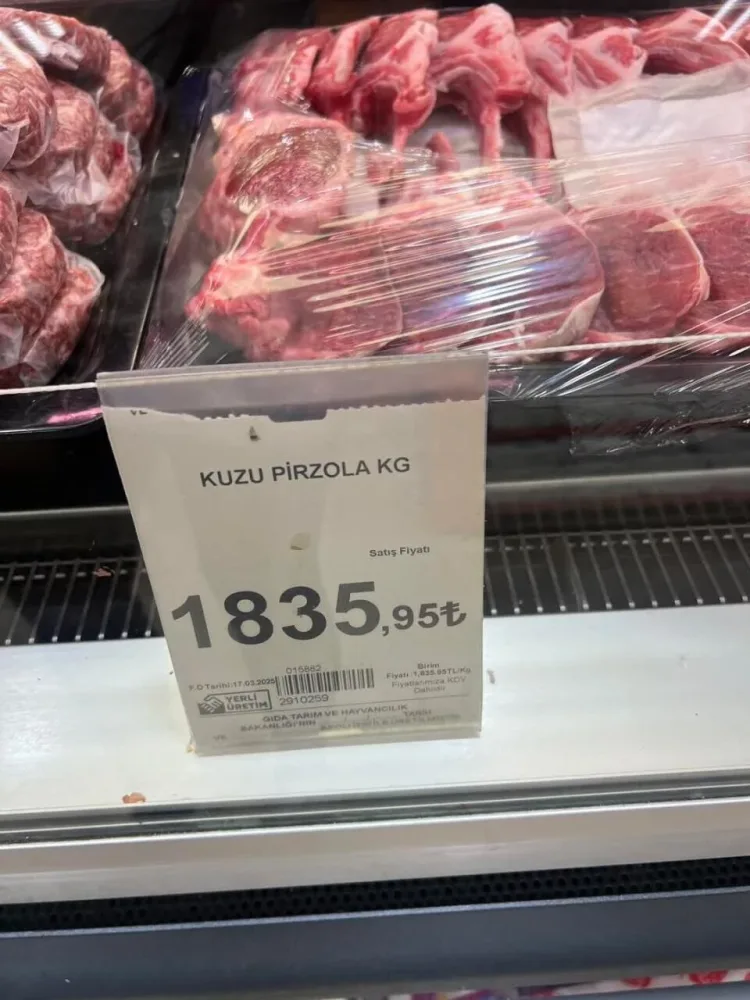 Quzu əti qızıl qiymətinə satılır - REKORD BAHALAŞMA