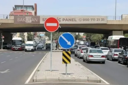 Bakıda bu yol dairəsi ləğv edilir