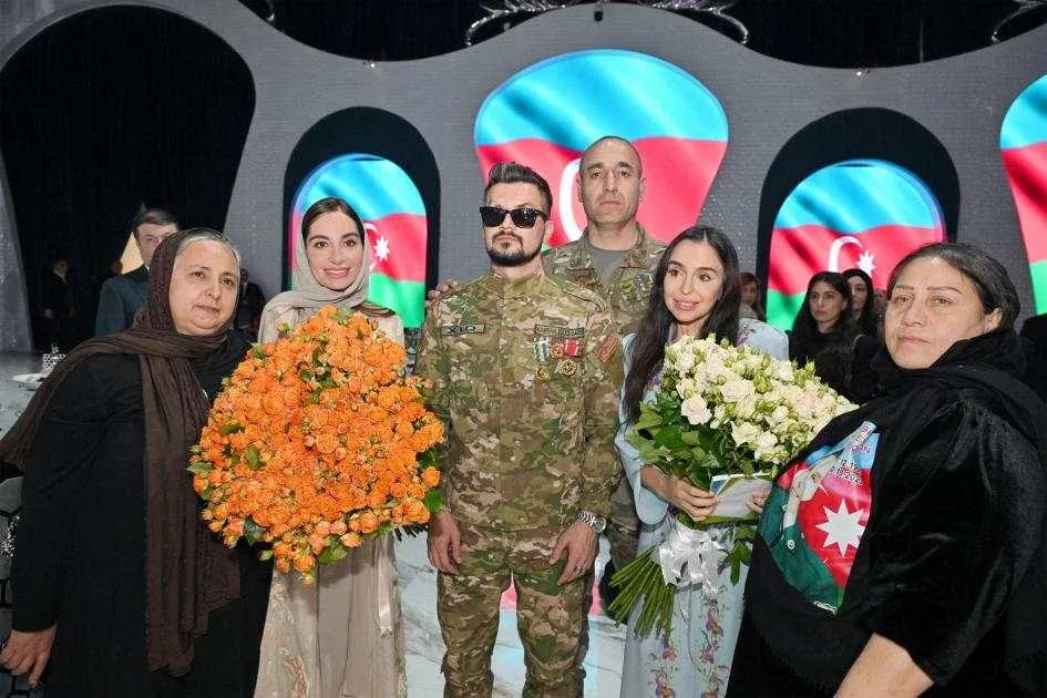 Leyla və Arzu Əliyevalar şəhid ailələri ilə görüşdü