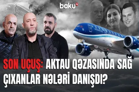 Qəza anında AZAL təyyarəsində yaşananlar - VİDEO