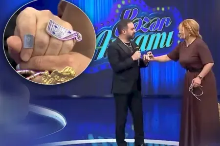 Əməkdar artistin qeyri-adi üzüyü marağa səbəb oldu